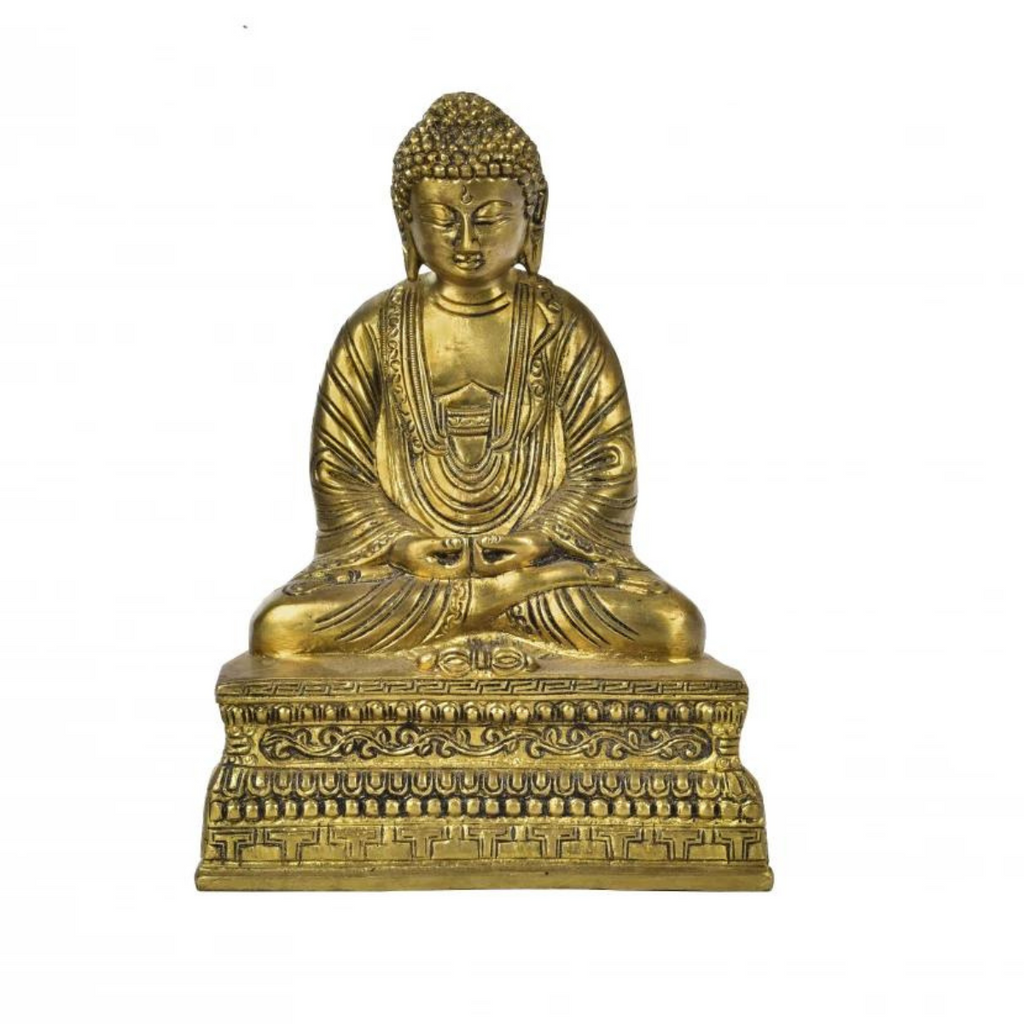 Tathagatah,Siddhartha Gautama,Supreme Buddha,Gautam Buddha,Buddha Sitting on base (Big)