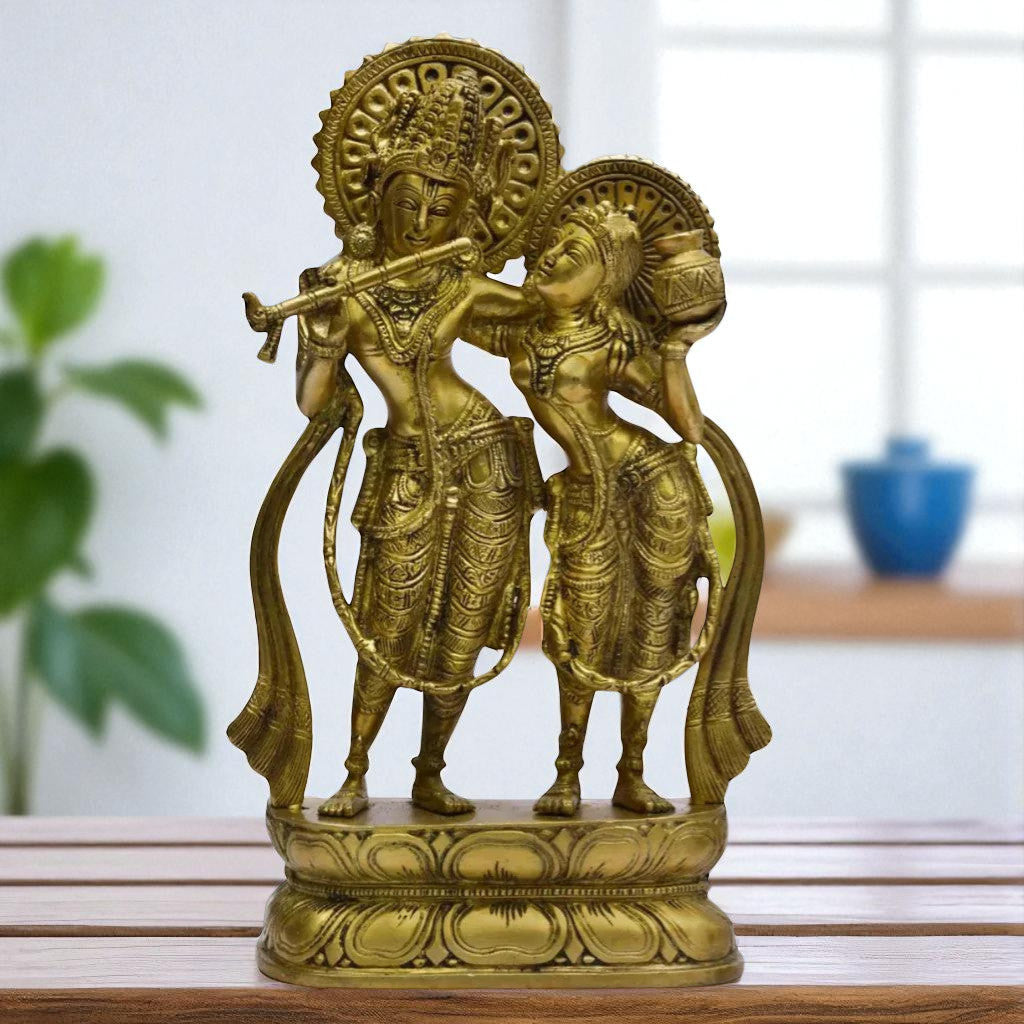 Radha Krishna Loving Pair