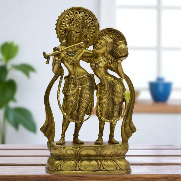 Radha Krishna Loving Pair Idol