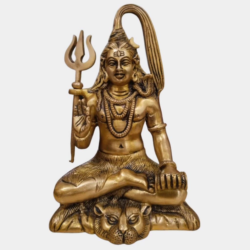 Shambhu,Rudra,Pashupati,Omkareshwar,Nilkant,Blessing Lord Shiva Statue
