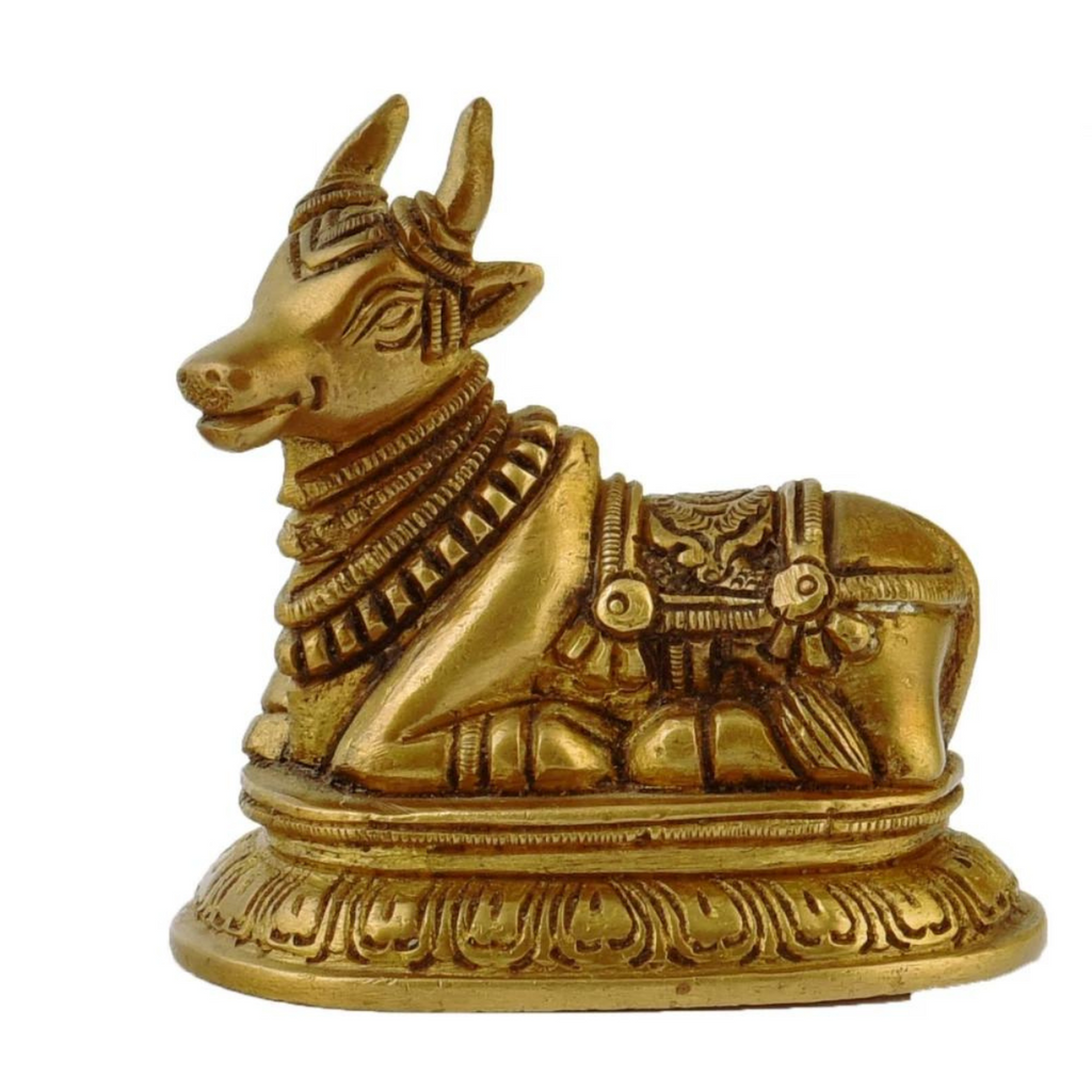 nandi,nandideva,nandibull,Brass Shiva Nandi Statue