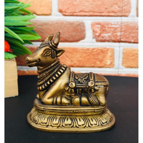 nandi,nandideva,nandibull,Nandi Brass Idol