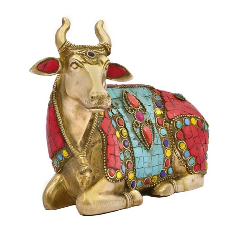 nandi,nandideva,nandibull,,Nandi Bull Mosaic Stone statue