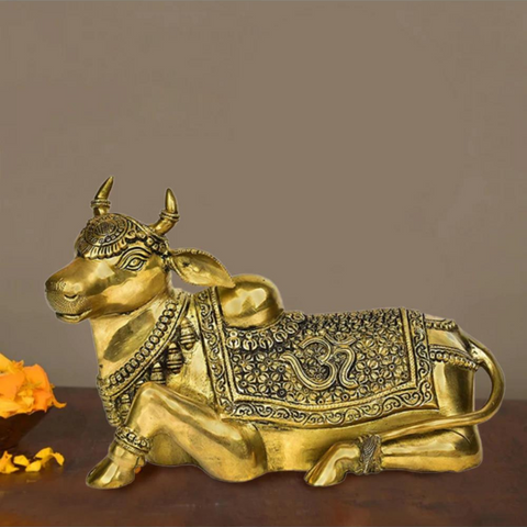 nandi,nandideva,nandibull,Nandi With OM (Big)