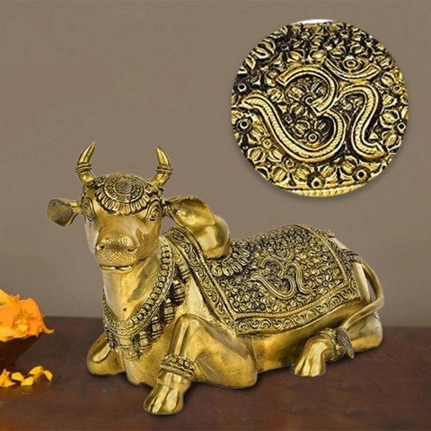 nandi,nandideva,nandibull,Nandi With OM (Big)