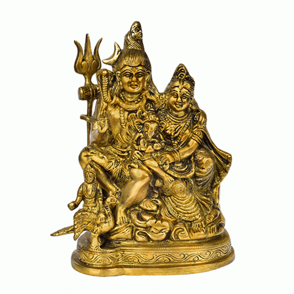 Mahadeva,Maheshvara,Neelakantha,Mrityunjaya, Kailashapati,shiv,Bholenath, Shiv Parivar (Medium)