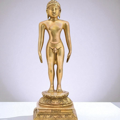 Jain Guru Lord Mahavir Standing