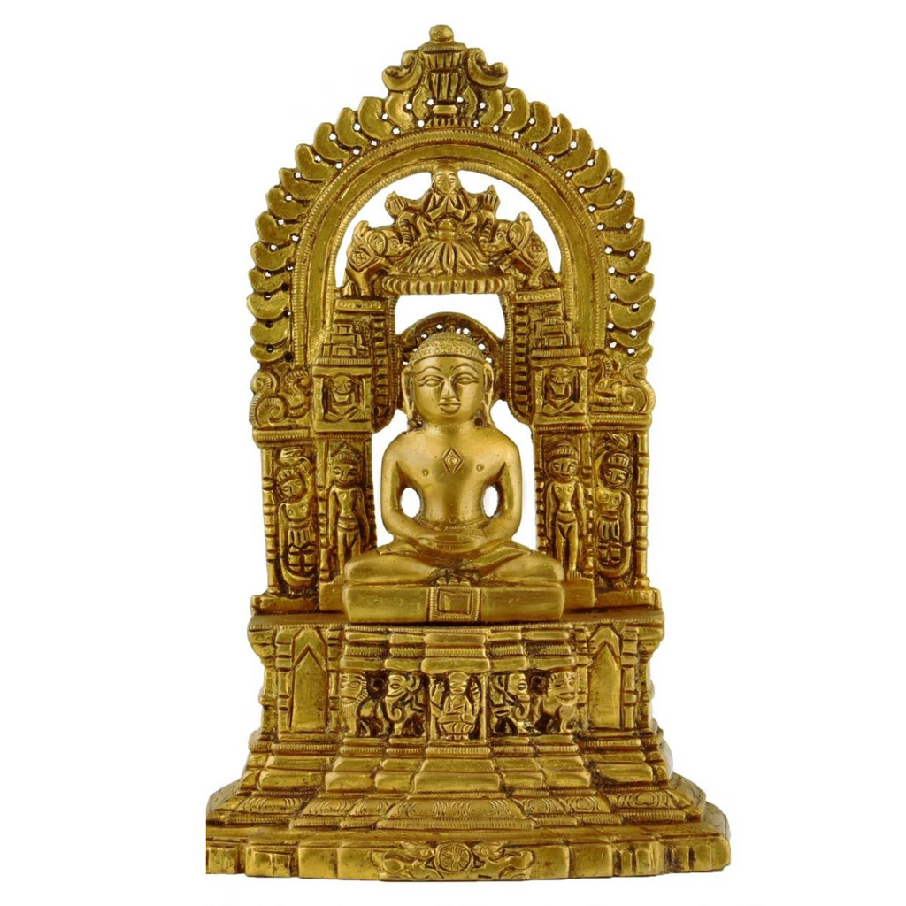 Vardhamana,Tirthankara,Mahavir, Jitendra,Mahaveera - Jain Tirthankara Brass Statue