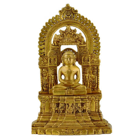 Vardhamana,Tirthankara,Mahavir, Jitendra,Mahaveera - Jain Tirthankara Brass Statue