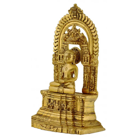 Vardhamana,Tirthankara,Mahavir, Jitendra,Mahaveera - Jain Tirthankara Brass Statue