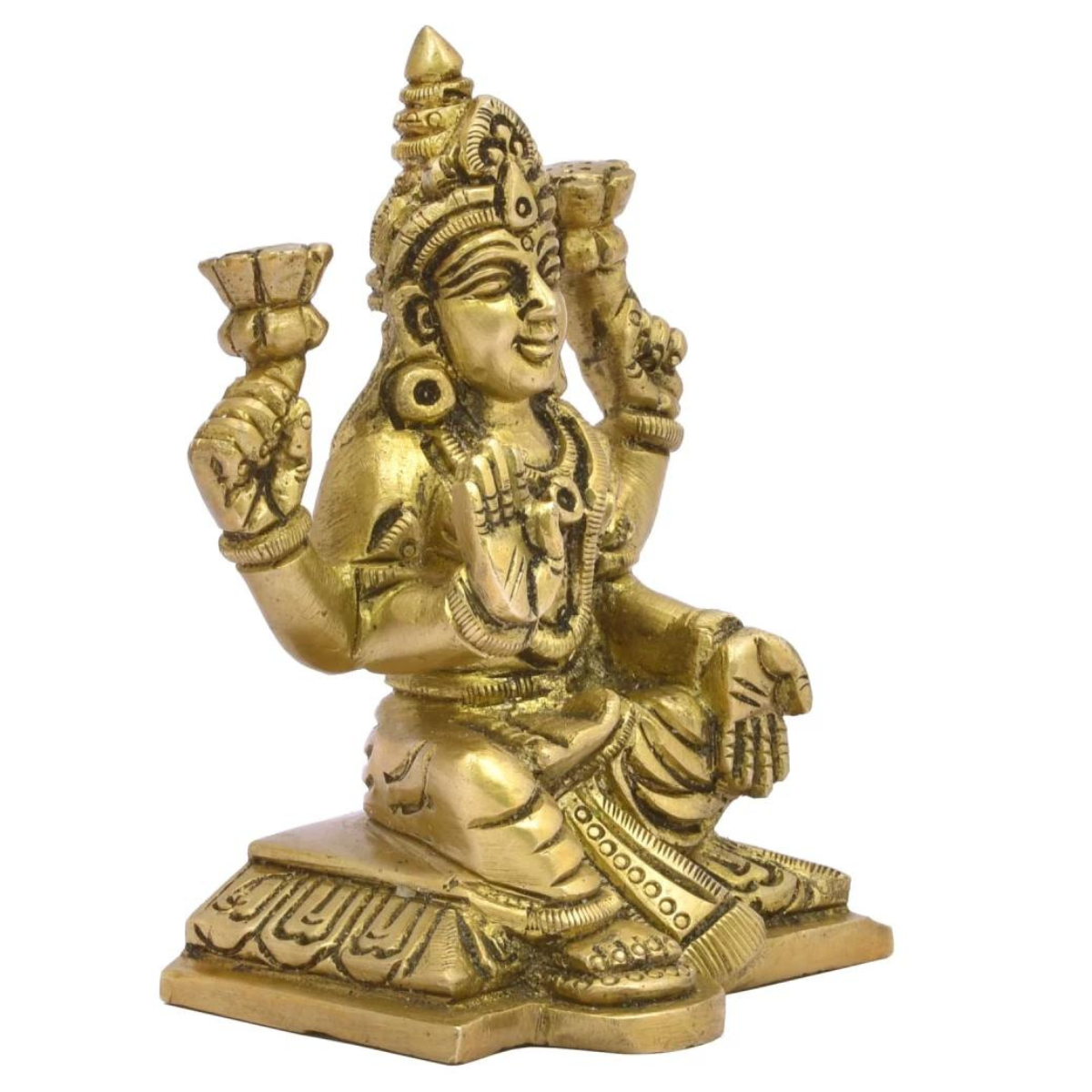 Vighneswari,Vakratund Laksmi,Ganesh Laxmi , Lambodari Lakshmi,Brass Ganesha Lakshmi Pair