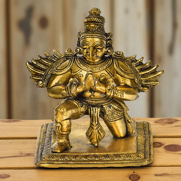 Garuda Sitting On Base