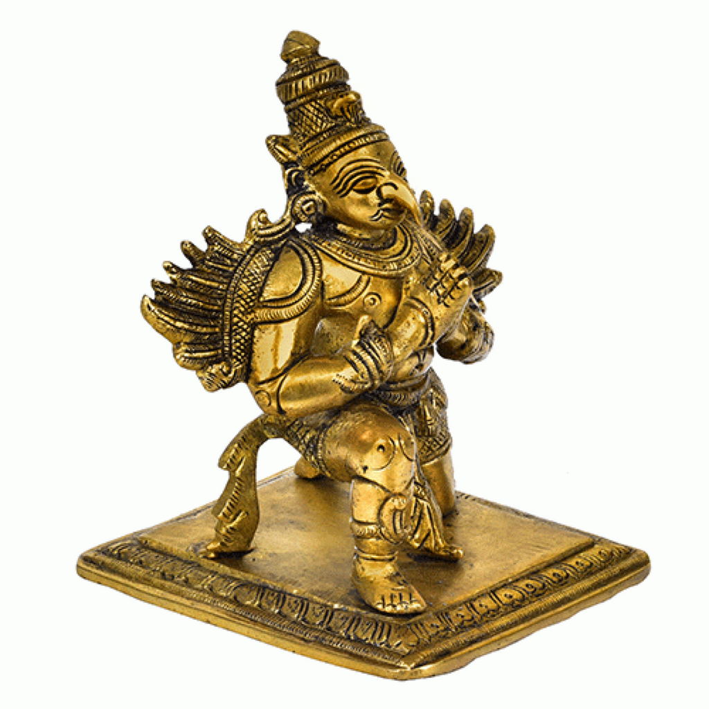The Advitya | Garuda Sitting On Base | Garuda Statue