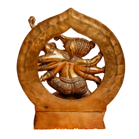 Ganesha,Ganepati,Ganasha,Ganapati,Gajanand,Gajananaa,Gajanana,Ekadanta,Brass Vighnesha Statue