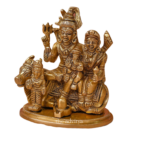 Shiv Parivar With Base & Shivling (Small)