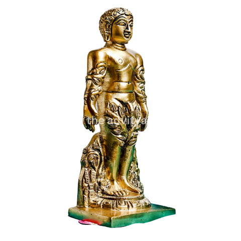 Vardhamana,Tirthankara,Mahavir, Jitendra,Brass Mahavir - Jain Guru Statue