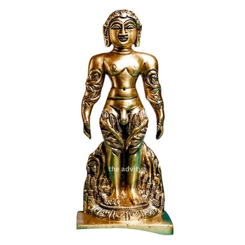 Vardhamana,Tirthankara,Mahavir, Jitendra,Brass Mahavir - Jain Guru Statue