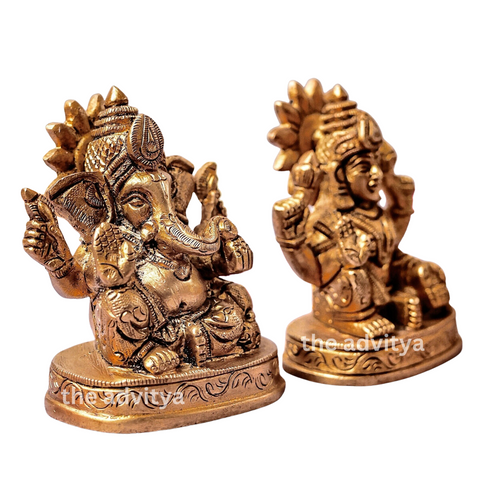 Vighneswari,Vakratund Laksmi,Ganesh Laxmi, Lambodari Lakshmi,Ekadanta Laksmi,Ganesh Laxmi with Sun