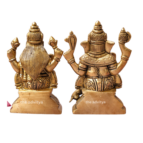 Vighneswari,Vakratund Laksmi,Ganesh Laxmi , Lambodari Lakshmi, Ganesha with Laxmi on High Base