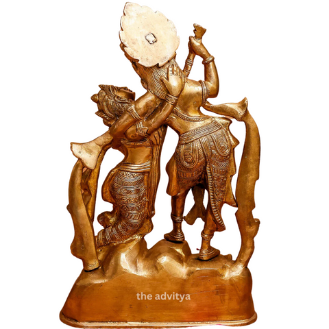 Radheshyaam,Madhavrada,Radha-Krishna,Yamunakrrishna,Radha Krishna Brass Idol