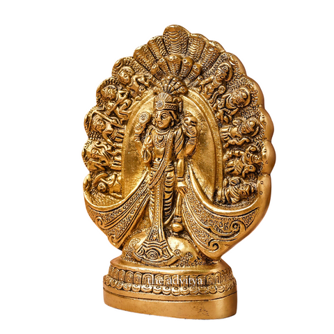 Visnhu,Nraayan,Hari,Pradyumna,Kamala-Natha,Vishnu Dashavatar Brass Sculpture