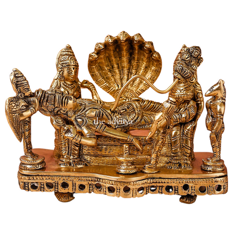 Visnhu,Nraayan,Hari,Pradyumna,Kamala-Natha,Brass idol of vishnu padmanath