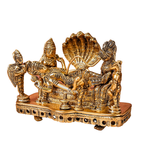 Visnhu,Nraayan,Hari,Pradyumna,Kamala-Natha,Brass idol of vishnu padmanath