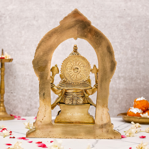 Vinayak,Vigneshwara,Vakratunda,Ganapati,Gajanand,Ganesha ,Chaturbhuja Lord Ganesha Seated on Throne