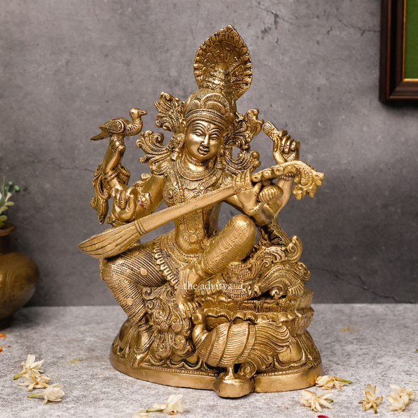 Vidyadati,saraswati,vanda devi,Saraswati Mata,Brahmani,Hansvahini,vinavadni,Superfine Chaturbhujadharini Devi Saraswati