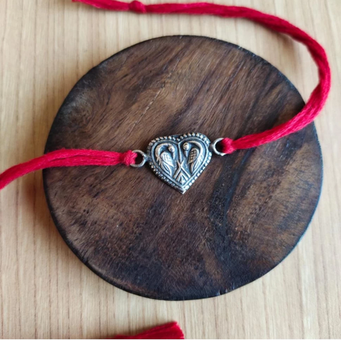 Rakhi,Handmade Rakhi,Rakhi Special Collection, Rakhi gifting,Handcrafted Parrot Design Rakhi