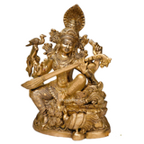 Vidyadati,saraswati,vanda devi,Saraswati Mata,Brahmani,Hansvahini,vinavadni,Superfine Chaturbhujadharini Devi Saraswati