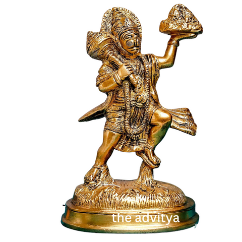 VeerHanumanta,Vayu Putra,Pawan Suta,Bajrangbali,Marutinandan,Brass Standing Hanuman Idol