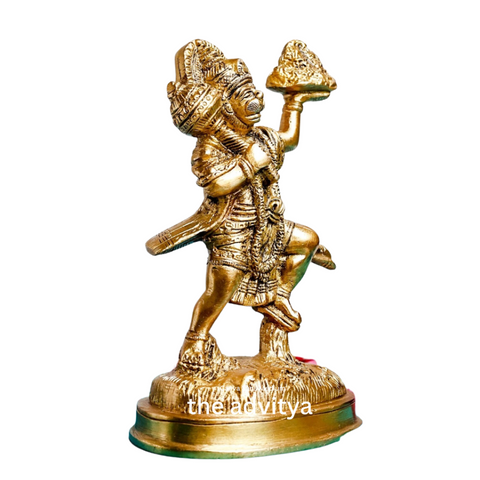 VeerHanumanta,Vayu Putra,Pawan Suta,Bajrangbali,Marutinandan,Brass Standing Hanuman Idol