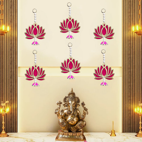 Lotus Wall Hanging  Pack of - 6