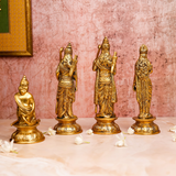 Brass Lord Ram Darbar Idol