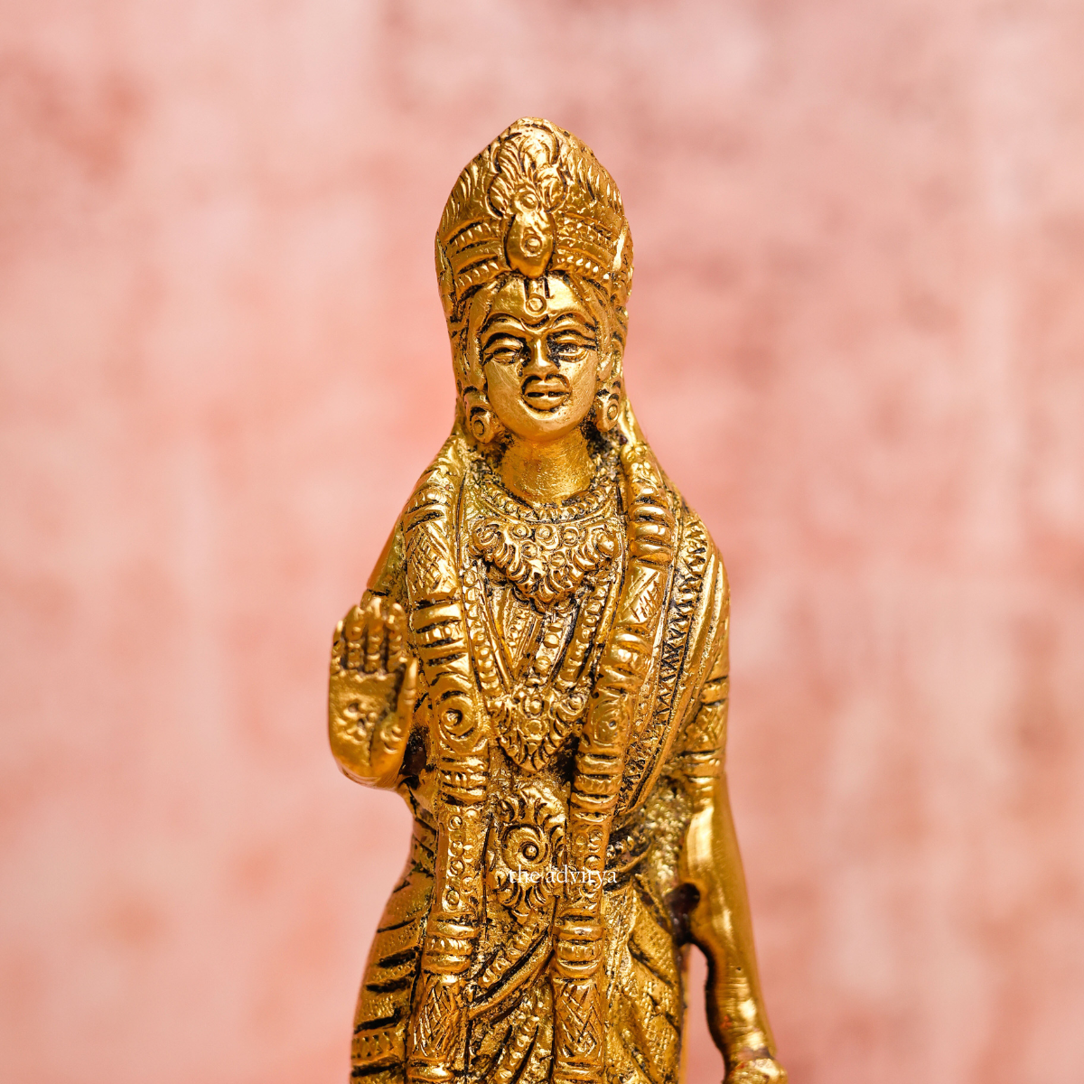 Brass Lord Ram Darbar Idol