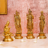 Brass Lord Ram Darbar Idol