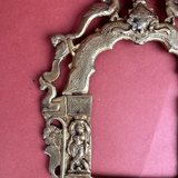 Prabhavali Lady statues Brass Wall Hanging