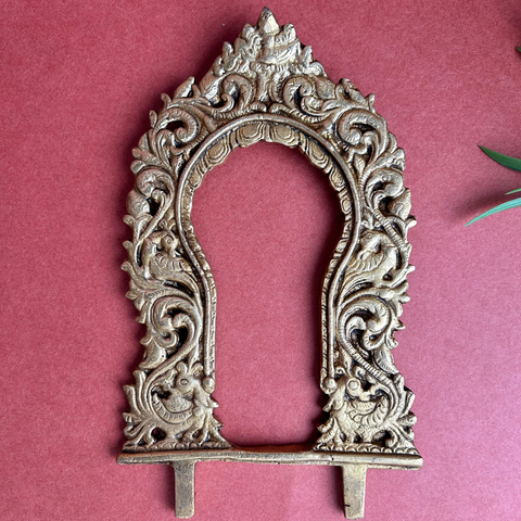 Brass Peacock Design Wall Hanging Prabhavali