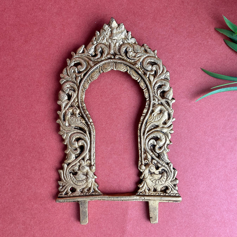 Brass Peacock Design Wall Hanging Prabhavali