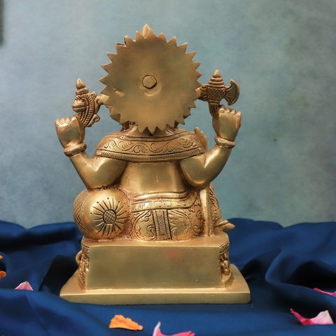 Astha Vinayaka Ganesha Brass Statue