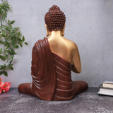 Polymarble Brown Buddha Statue