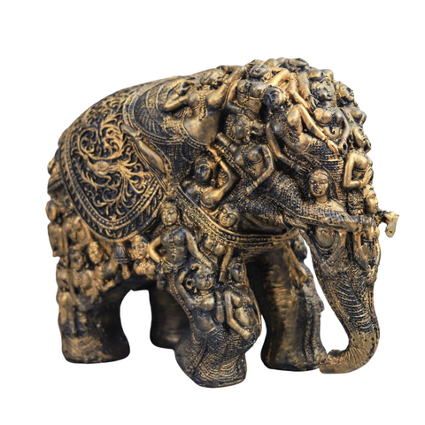 Resin Elephant Decorative Showpiece