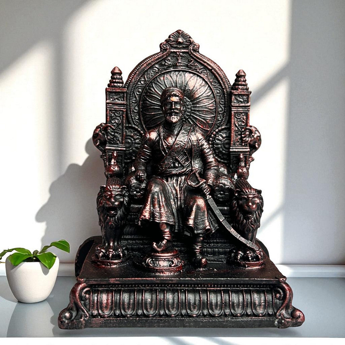 Resin Chatrapati Shivaji Statue