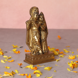 Radha Krishna statue Standing On Base