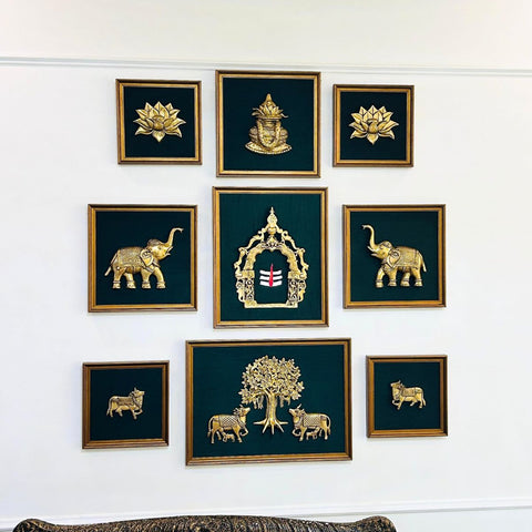 Brass Wall Decor Frame Concept