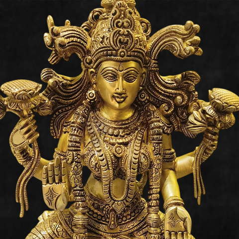 Maa Lakshmi Chola Brass Statue 