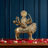 Superfine Brass Durga Hindu Goddess ( Big )