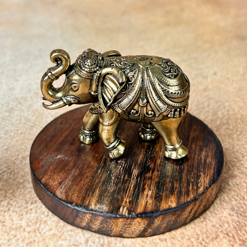 Superfine Brass Elephant Pair for home decore
