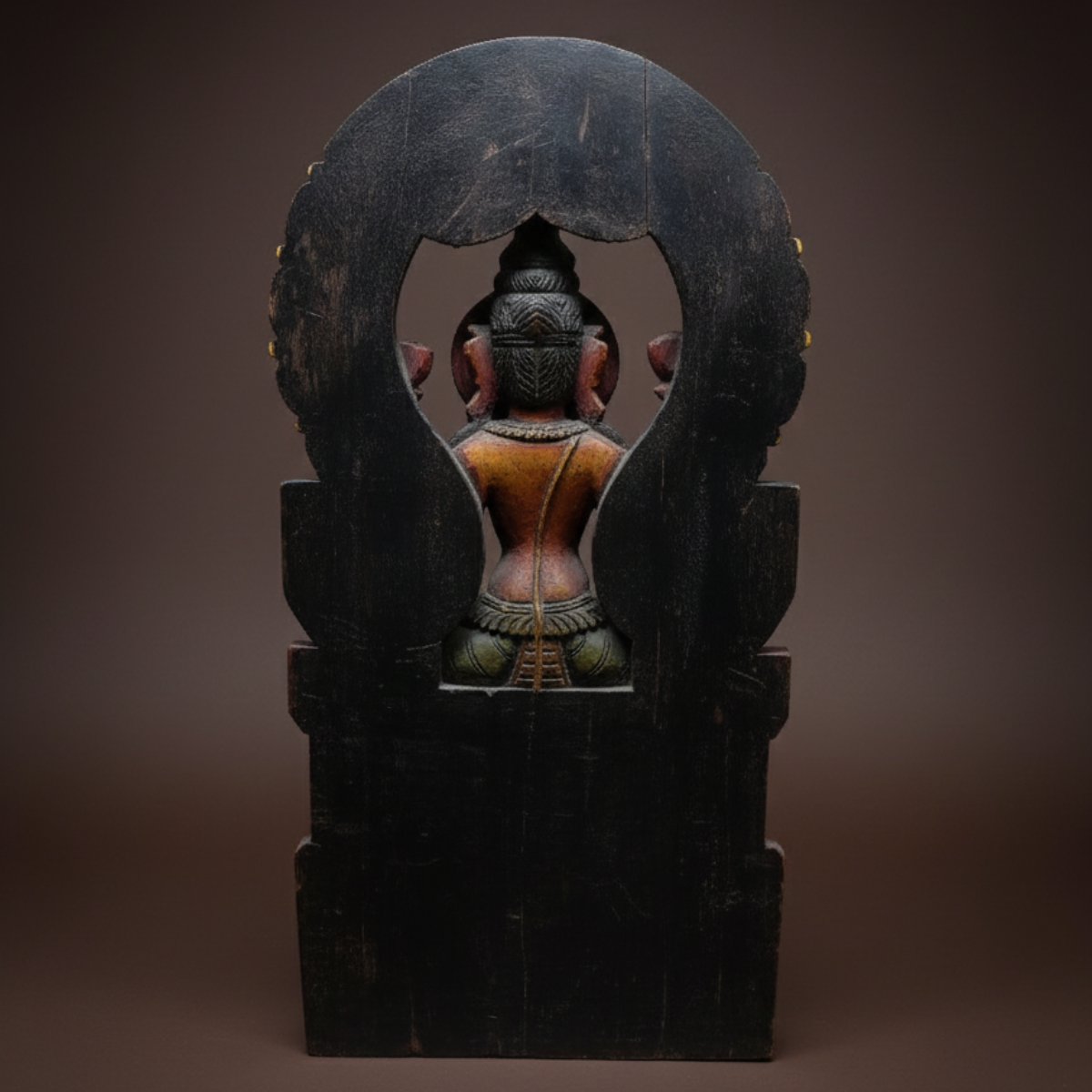 Devi Lakshmi Idol of Wooden - 24 inch